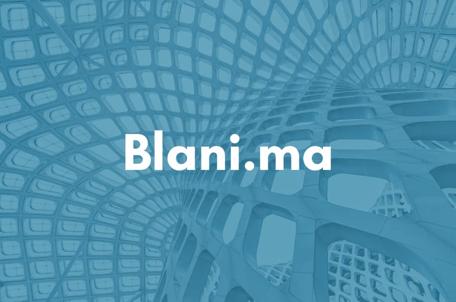 Blani — Web application